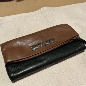 Brighton Kid Glove Trifold Leather Wallet EUC
